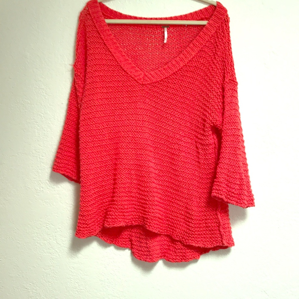 Bright and chunky Free People sweater